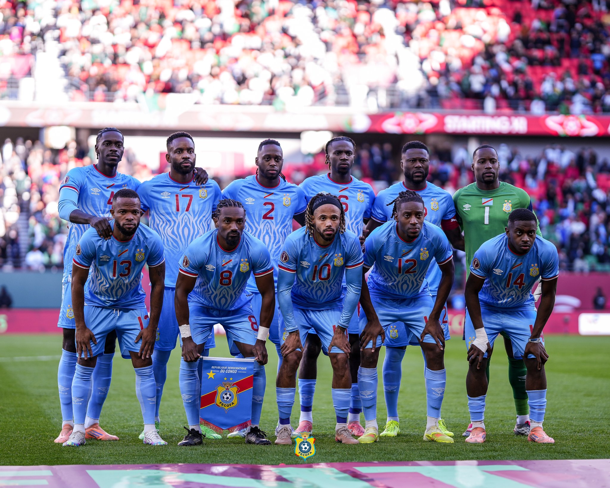 team photo for Congo DR